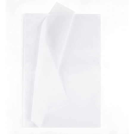 Naler 60 Sheets White Tissue Paper Bulk,14" x 20" Crafts Wrapping Tissue for Gift Bags,DIY Packing