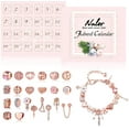 thumbnail image 1 of Naler Advent Calendar 2025,Rose Gold Christmas Countdown Jewelry Kit for Adult Female Girl Holiday, 1 of 7