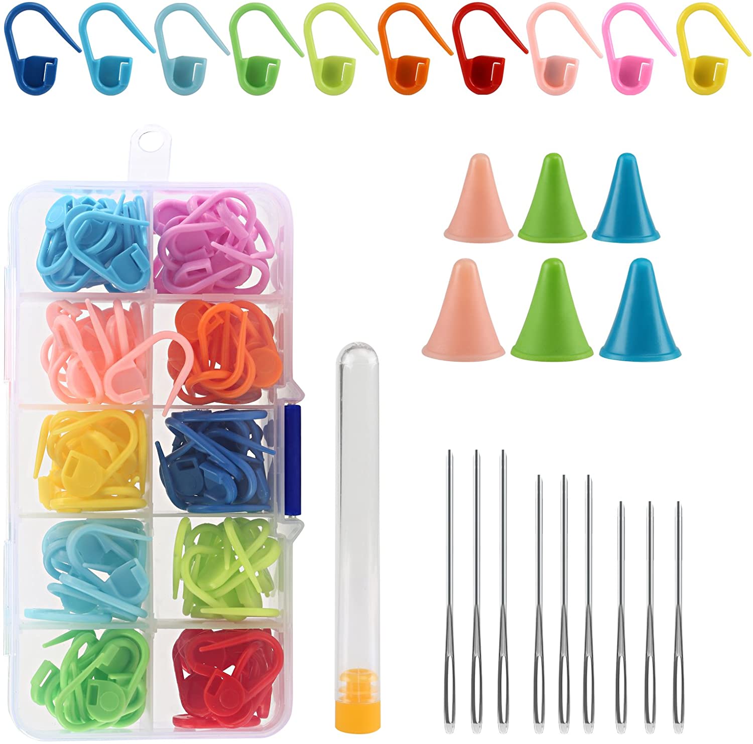 Susan Bates Finishing Needles, For Yarn Weights 0, 6