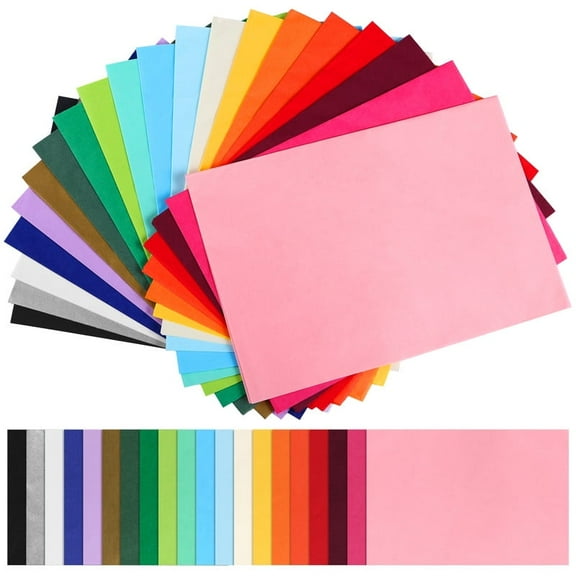 Naler Rainbow Tissue Paper Bulk, 20 Colors 14"x20" Gift Wrapping Tissue Paper for Gift Bags DIY Art Crafts Gift Wrapping Packaging Decorations Flower Pom Pom, 60 Sheets