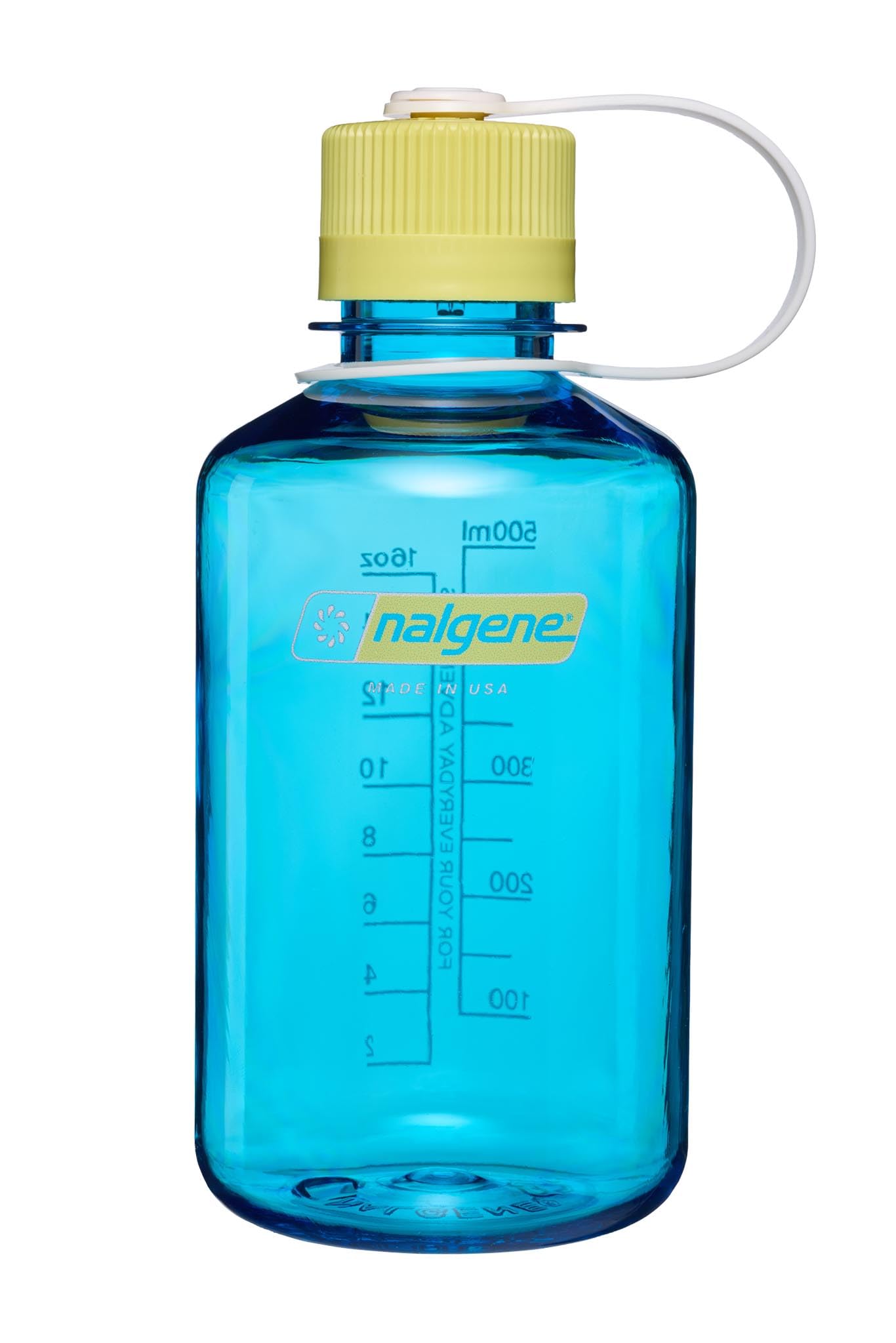 Nalgene Sustain 16 oz. Narrow Mouth Water Bottle - Blue/Atoll