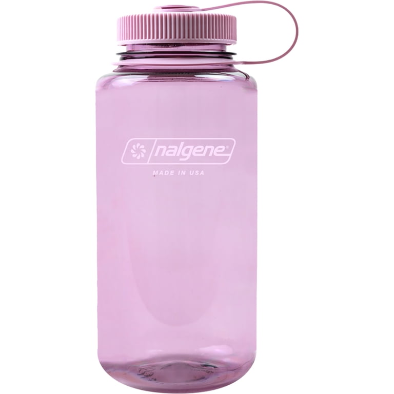 Nalgene, Water Bottle, 16 oz, Wide Mouth Cherry Blossom - Walmart.com