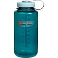 thumbnail image 1 of Nalgene 32 oz Blue Plastic Water Bottle with Wide Mouth Lid, 1 of 7