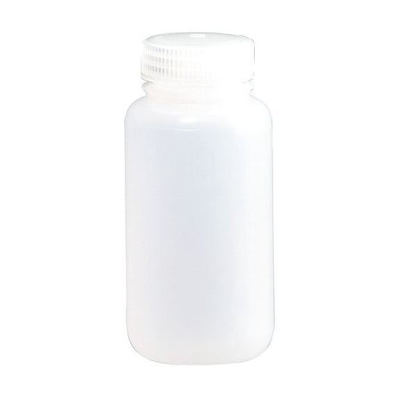 Nalgene Bottle,164 mm H,Natural,73 mm Dia,PK48 PLA-03176