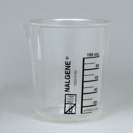 Nalgene Griffin Beaker, Low Form, Polymethylpentene, 100 Ml