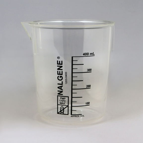 Nalgene Griffin Beaker, Low Form, Polymethylpentene, 400 Ml