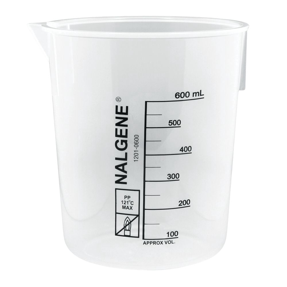 Nalgene Griffin Beaker, Low Form, Polypropylene, 600 Ml - Walmart.com