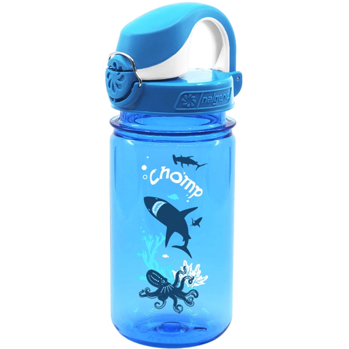 Nalgene Kids On the Fly Water Bottle - 12 oz. - Forest Blue/Blue