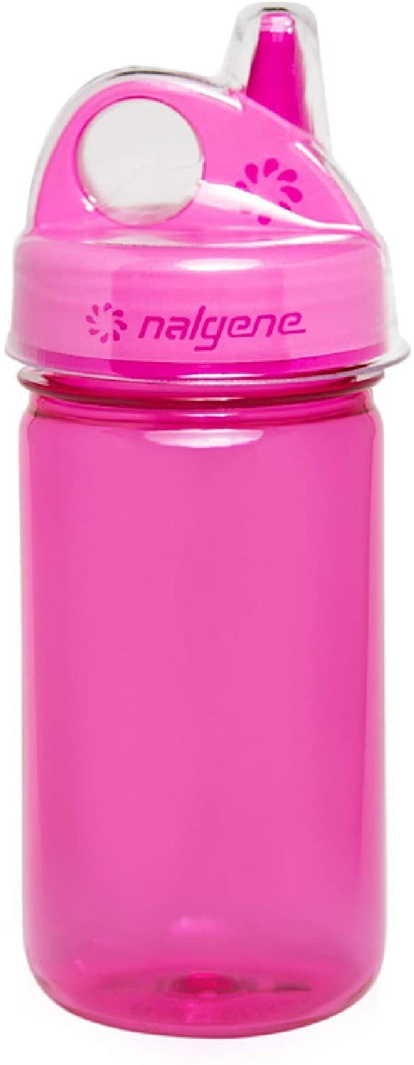 Nalgene Grip-N-Gulp Water Bottles Leak Proof Sippy Cup Durable BPA and BPS  Free Dishwasher Safe Reusable and Sustainable 12 Ounces