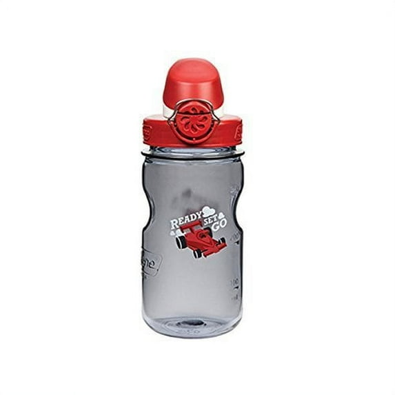 Nalgene Kids OTF Bottle (Gray/Red, 2 Count)