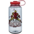 thumbnail image 1 of Nalgene Marvel Tritan Wide Mouth Water Bottle - 32 oz. - Ironman In Action, 1 of 2