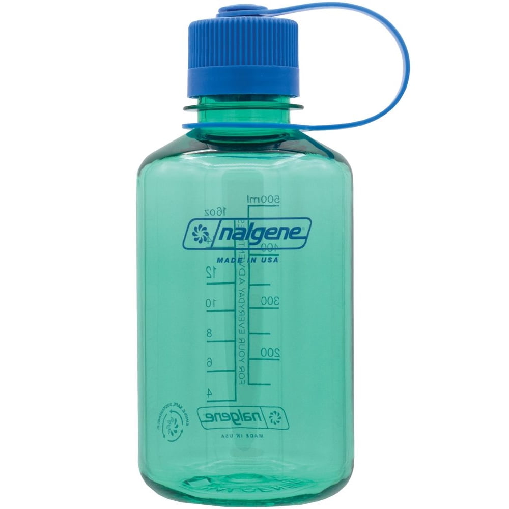 Nalgene 16 oz Pastel Green Recycled Plastic Water Bottle