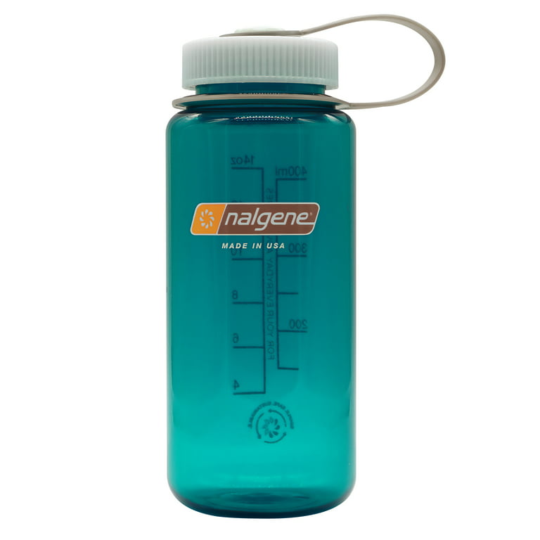Nalgene Tritan Wide Mouth BPA-Free Water Bottle, Trout Green, 32