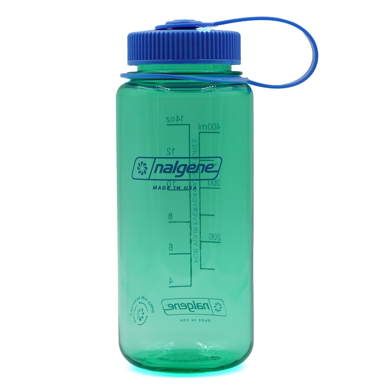 Nalgene 16 oz Pastel Green Recycled Plastic Water Bottle