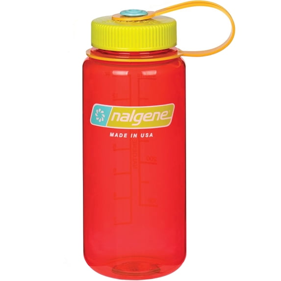 Nalgene Sustain 16 oz. Wide Mouth Water Bottle - Pomegranate