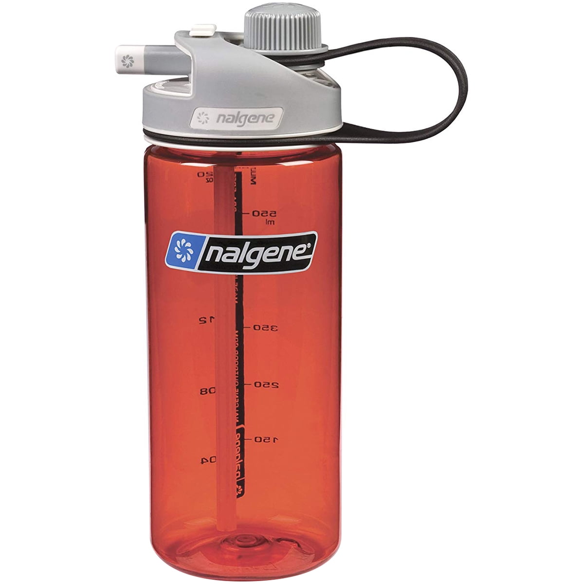 Nalgene Tritan Multidrink Water Bottle, 20 oz, Gray