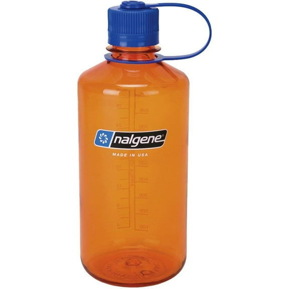 Nalgene Sustain 32 oz. Tritan Narrow Mouth Water Bottle - Orange