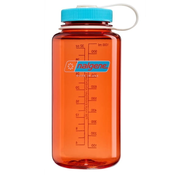 Nalgene Sustain 32 oz. Wide Mouth Water Bottle - Flame