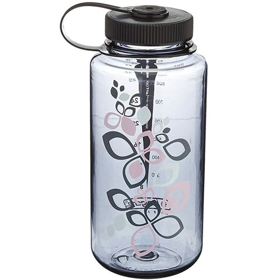 Nalgene Sustain 32 oz. Wide Mouth Water Bottle - Gray Bloom