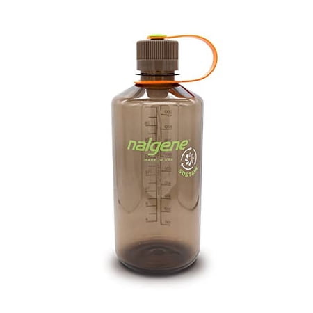 Nalgene Sustain Tritan BPA-Free Water Bottle Made with Material Derived from 50% Plastic Waste, 32 OZ, Narrow Mouth