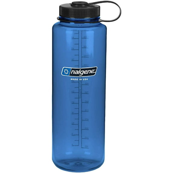 Nalgene Titan Wide Mouth 48oz Blue Water Bottle