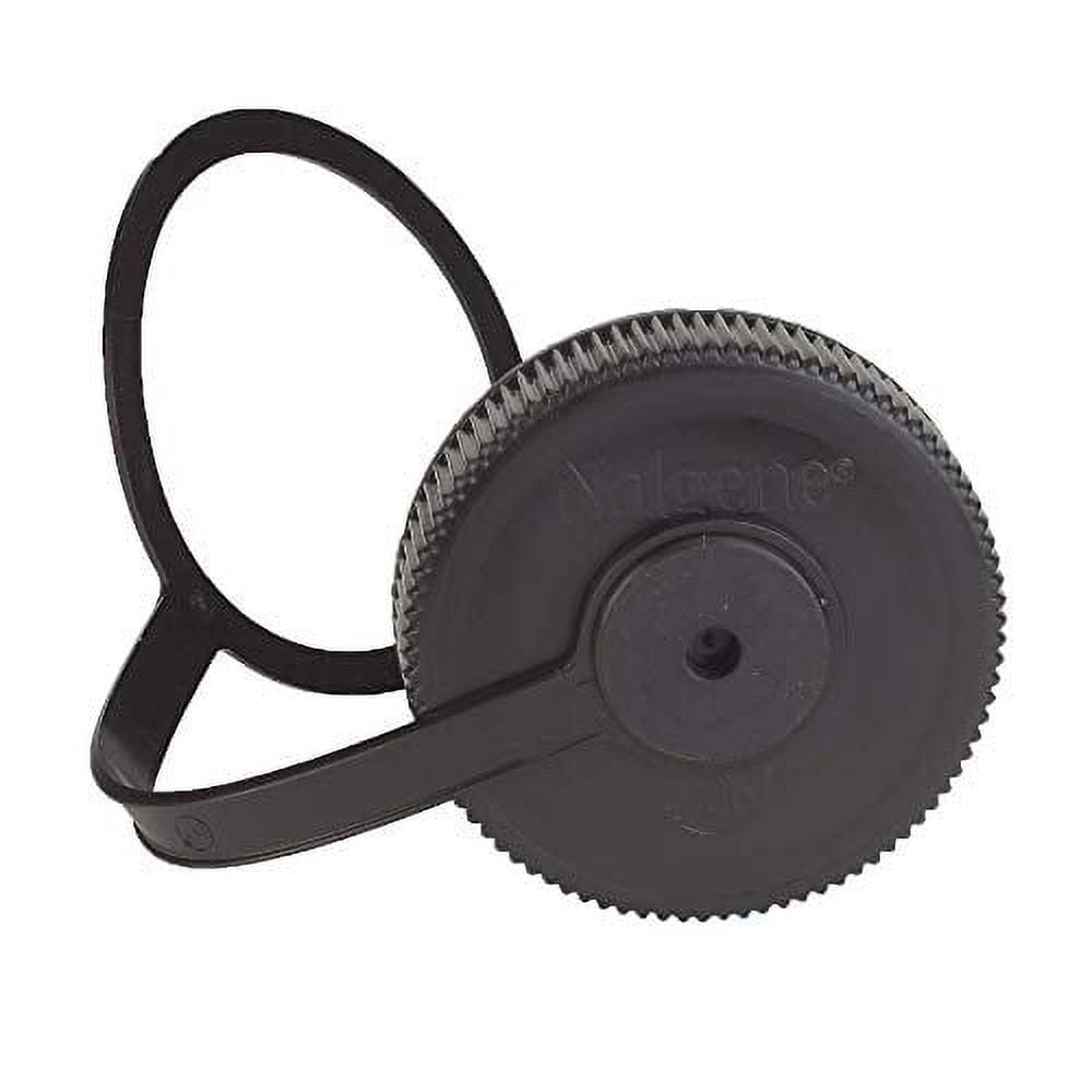 Nalgene Tritan Wide Mouth BPAFree Water Bottle Lid, Black, 32 oz