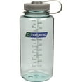thumbnail image 1 of Nalgene Sustain 32 oz. Wide Mouth Water Bottle - Seafoam/Gray, 1 of 9