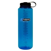 Nalgene Sustain Tritan BPA-Free Water Bottle Made with Material Derived from 50% Plastic Waste using ISCC certified mass balance, 48 OZ, Wide Mouth, Blue