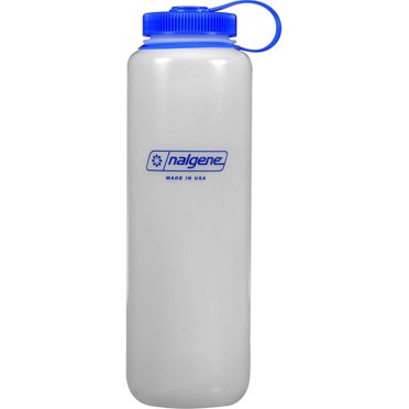 Nalgene Wide Mouth Round Loop-Top Water Bottle – 16 Oz, Clear, 703334