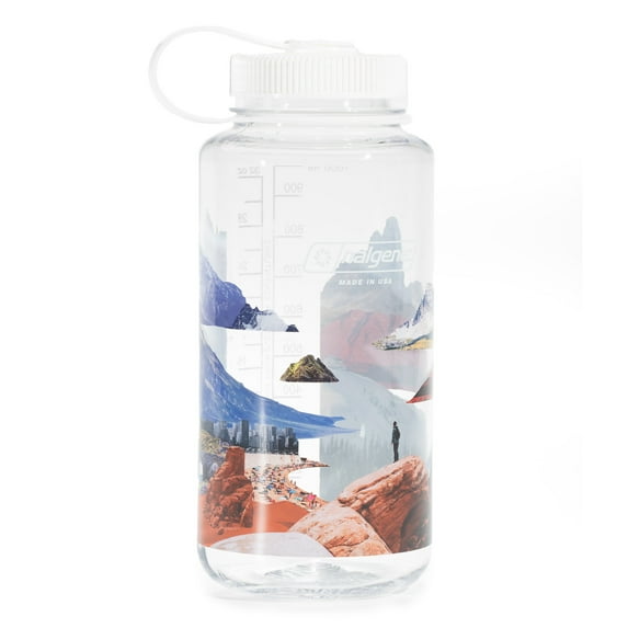 Nalgene Wide Mouth Sustain Bottle - 32 oz. - Mixed Landscapes