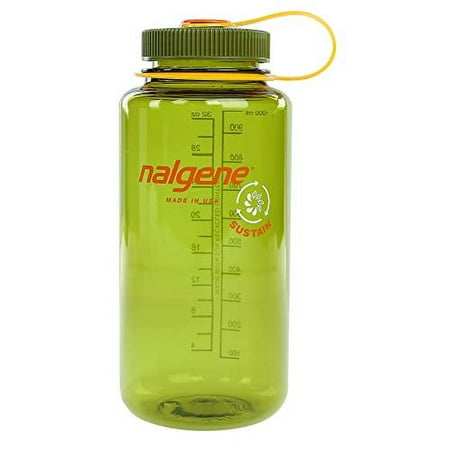 Nalgene Wide Mouth Tritan BPA-Free Plastic Water Bottle, 32 oz