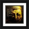 thumbnail image 1 of Nall, Skip 26x26 Black Ornate Wood Framed with Double Matting Museum Art Print Titled - Spiritual III, 1 of 4
