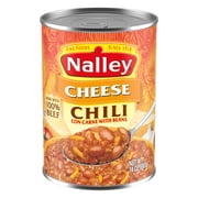 Nalley Chili Con Carne With Beans and Cheese, 27g Protein Per Serving, 14 oz. Can