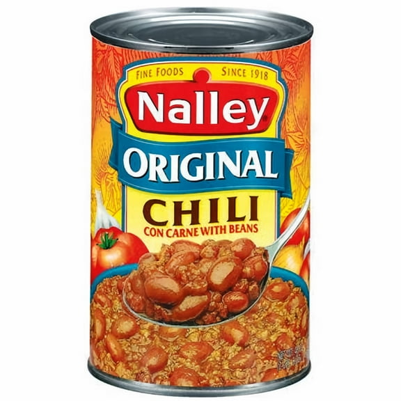 Nalley Original Con Carne W/Beans Chili 40 oz (Pack of 10)