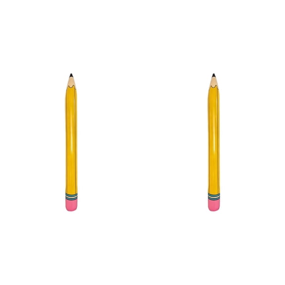 Nallwabiu 2PCS Inflatable Pencil Balloons, Large Pencil Decorations for Graduation, Back to School, Classroom and Birthday Party