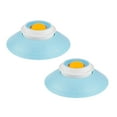 thumbnail image 1 of Nallwabiu Dog Lick Sphere Ball, Slow Feeder Licky Bowl for Dogs, 2-Pack Lick Sphere Toys for Anxiety Relief, Healthy Diet Food Container for Dogs and Cats, Yellow (2PC), 1 of 8