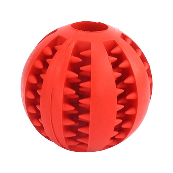 Nallwabiu Dog Treat Toy Ball Interactive Dog Toy, Indoor Play Training Chew Toy, Treat Dispensing Dental Cleaning Ball for Small Dogs