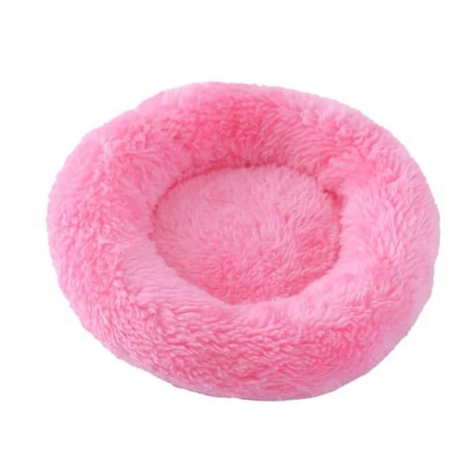 Nallwabiu Hamster Bed Small Animal Bed， Soft Warm Fleece Cage Mat Pad， Cozy Sleeping Nest for Guinea Pigs Hedgehog Mice Rats Chinchilla (Hot Pink， 5.9”x8.66”)