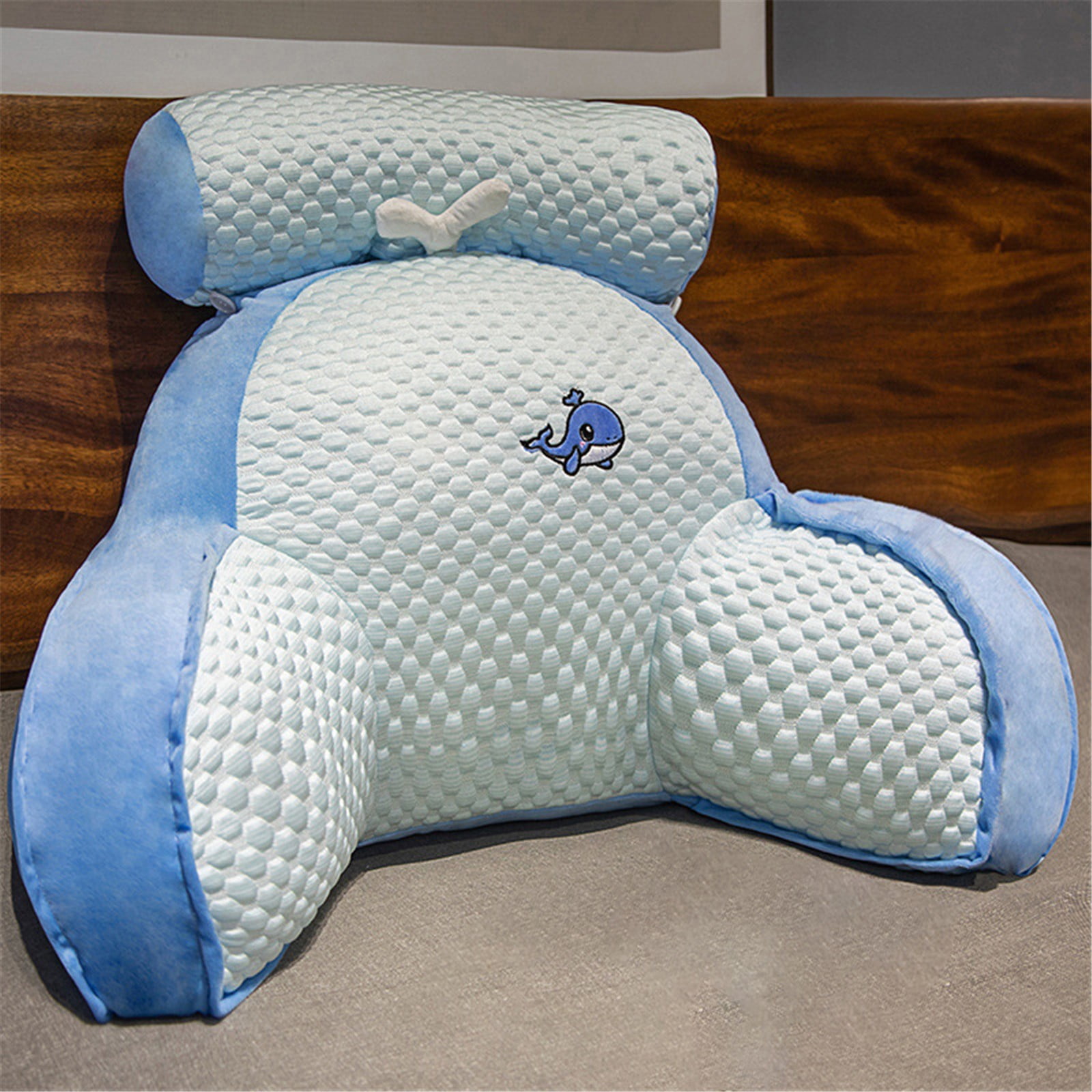 Nallwabiu Purified Reading Pillow Comfortable Back Support with Head