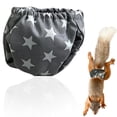 thumbnail image 1 of Nallwabiu Reusable Hamster Diapers, Adjustable Small Pet Pants for Sugar Gliders, Ferrets, Rabbits & Squirrels, Washable Indoor Cage Travel Accessory, 1 of 6