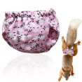 thumbnail image 1 of Nallwabiu Reusable Hamster Diapers, Adjustable Small Pet Pants for Sugar Gliders, Ferrets, Rabbits & Squirrels, Washable Indoor Cage Travel Accessory, 1 of 6