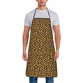 thumbnail image 1 of Naloa 1Pack Adjustable Bib Apron Waterdrop Resistant Cooking Kitchen Aprons for Women Men Chef, Candy Corn Print, 1 of 5
