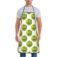 thumbnail image 1 of Naloa 1Pack Adjustable Bib Apron Waterdrop Resistant Cooking Kitchen Aprons for Women Men Chef, Happy Fruit Print, 1 of 5