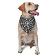thumbnail image 1 of Naloa A Web With A Spider Dog Bandanas 1PC Washable Triangle Dog Scarfs Premium Durable Fabric, for Small Medium Large Dogs and Cats, 1 of 6