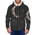 thumbnail image 1 of Naloa Abstract Starry Sky Moon Men’s Hoodies, Zip up Hoodie, Sweatshirts,Hoodies for Men Sizes S-3XL-3X-Large, 1 of 5