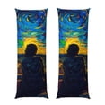 thumbnail image 1 of Naloa Abstract Starry Sky Super Soft 20x60 Body Pillow Case,Long Side Hidden Zipper（PILLOWS ARE NOT INCLUDED）, 1 of 1
