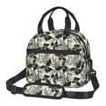 thumbnail image 1 of Naloa Abstract Watercolor Print Lunch Bag for Women & Men Insulated Lunch Box or Cooler Lunch Tote Bags for Work, Travel, Outdoor, 1 of 5