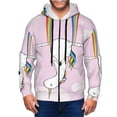 thumbnail image 1 of Naloa Aerial Yoga for Unicorn Men’s Hoodies, Zip up Hoodie, Sweatshirts,Hoodies for Men Sizes S-3XL-Medium, 1 of 5