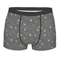 thumbnail image 1 of Naloa Airplane Routes Around The World Print Mens Underwear - Boxers for Men, Classic Briefs for Men, 1 of 9