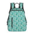 thumbnail image 1 of Naloa Alapaca in Boho Print Lightweight DayBackpack Suitable for school, work, shopping, travel, etc., 1 of 5